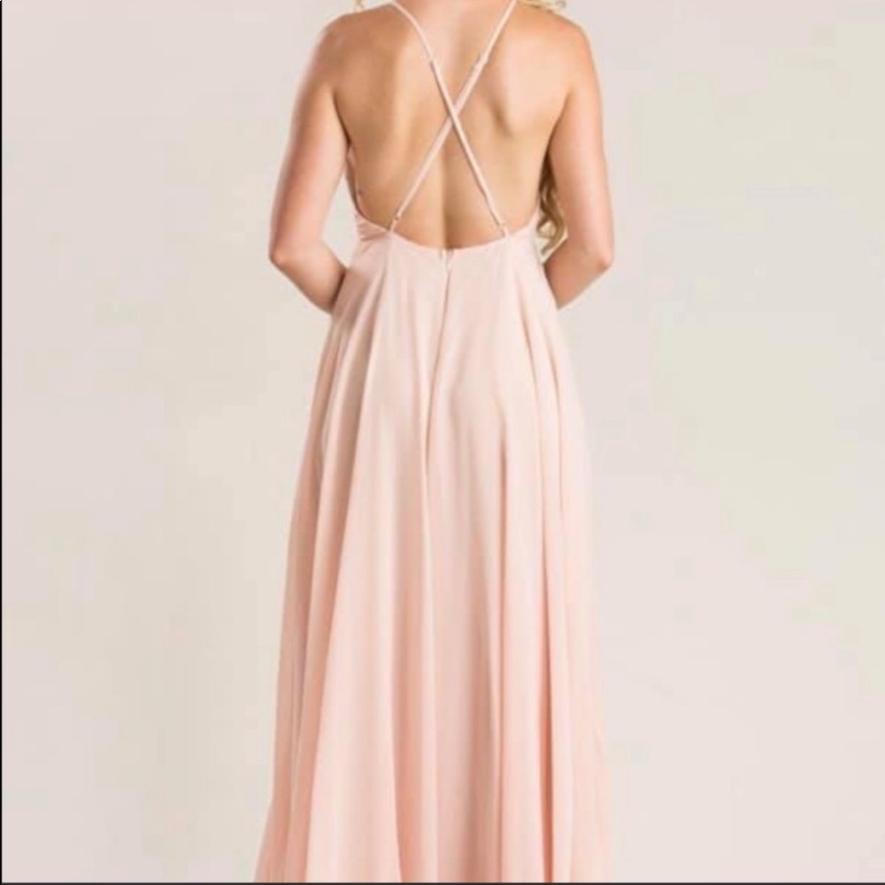 Lulus blush pink maxi dress
